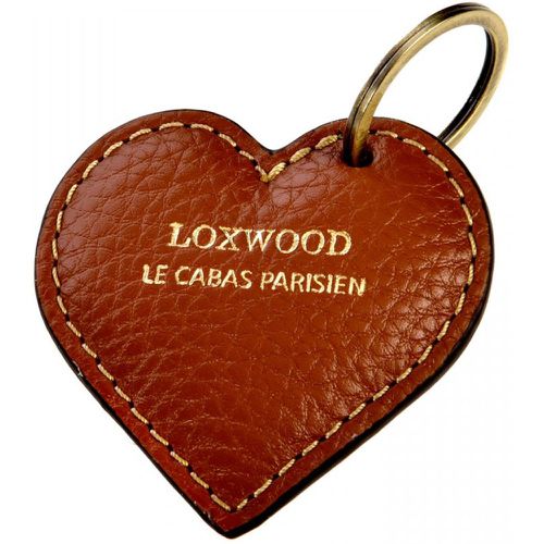 Porte-clé cœur en cuir grainé - LOXWOOD - Modalova