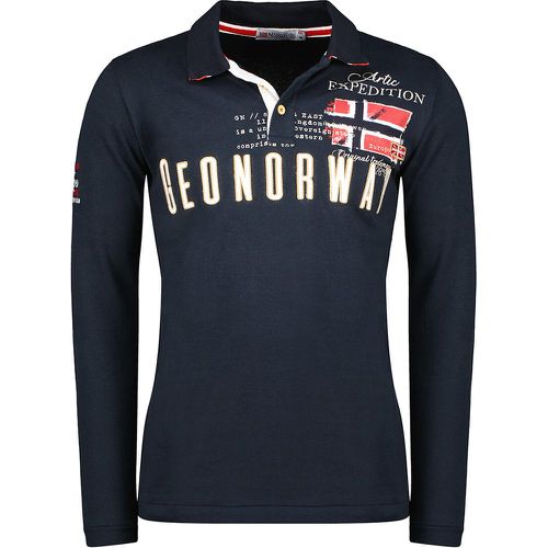 Polo manches longues maille piquée Kason - geographical norway - Modalova