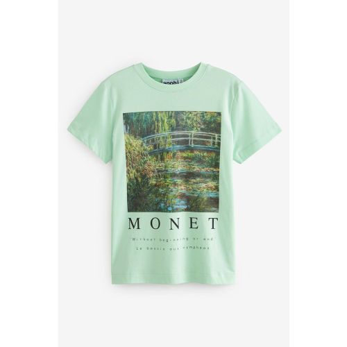 T-shirt col ras du cou manche courte - Next - Modalova