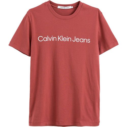 T-shirt col rond Institutional Logo - Calvin Klein Jeans - Modalova