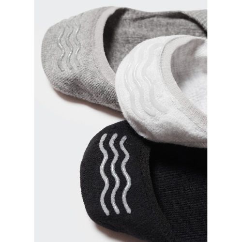Pack 3 paires de chaussettes invisibles - mango man - Modalova