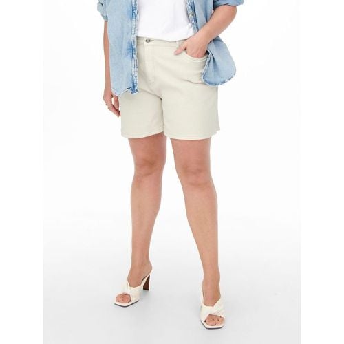Shorts en jean Curvy CAREneda - À taille haute coupe mom - ONLY CARMAKOMA - Modalova
