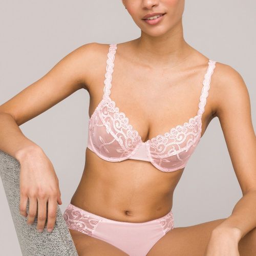 Soutien-gorge emboîtant tulle brodé - LA REDOUTE COLLECTIONS - Modalova