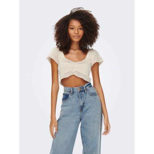 Top en maille Raccourci - Only - Modalova