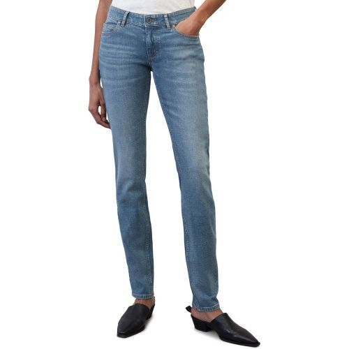 Jean modèle ALBY slim en coton biologique mélangé stretch - Marc O'Polo - Modalova