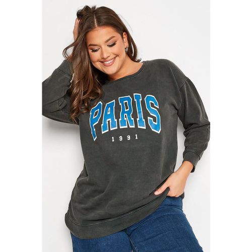 Sweatshirt slogan 'Paris' - YOURS CLOTHING - Modalova