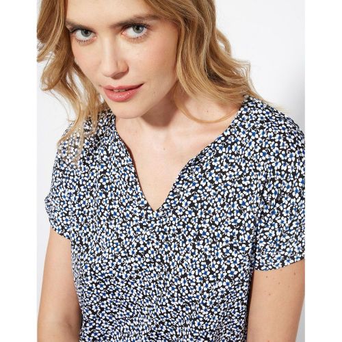 Top manches courtes imprimé à fleurs - RIU PARIS - Modalova