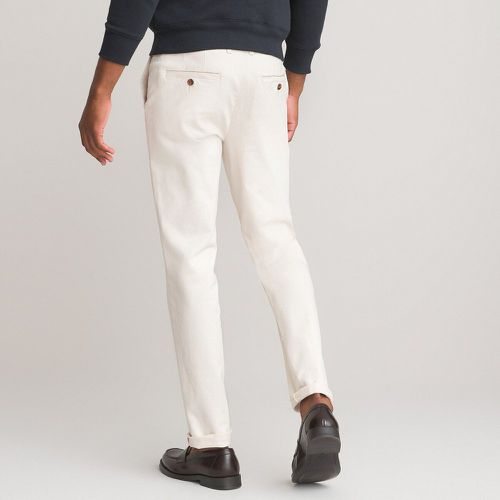Pantalon chino coupe regular, en coton bio - LA REDOUTE COLLECTIONS - Modalova