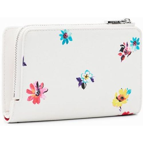 Portefeuille moyen fleurs - Desigual - Modalova