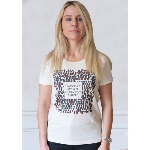 T-shirt Khalo motif Vue d'en Haut - MADE IN SENS - Modalova