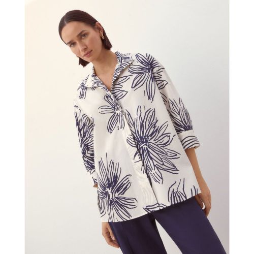 Chemisier popeline imprimé - WOMAN LIMITED EL CORTE INGLES - Modalova
