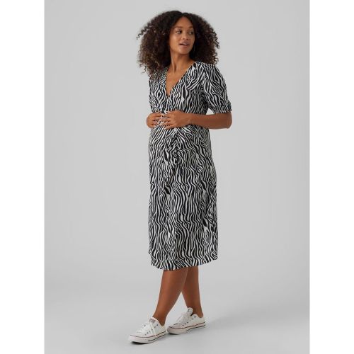 Robe mi-longue de grossesse - MAMA LICIOUS - Modalova