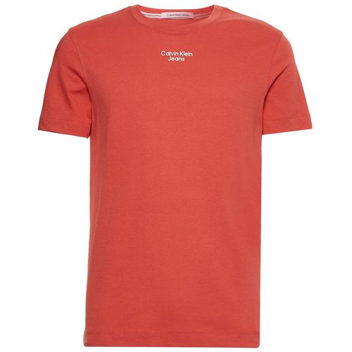 T-shirt coton col rond - Calvin Klein - Modalova