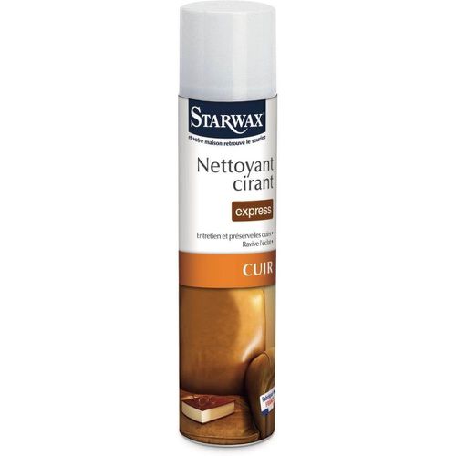 Nettoyant cirant express cuir 300 ml - STARWAX - Modalova