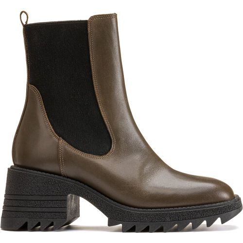 Bottines en cuir, fabriquées en Europe - LA REDOUTE COLLECTIONS - Modalova