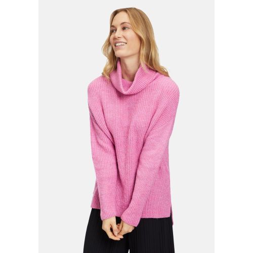 Pull-over en maille à col cheminée - CARTOON - Modalova