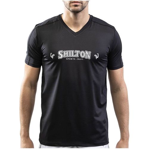 T-shirt sport col v - SHILTON - Modalova