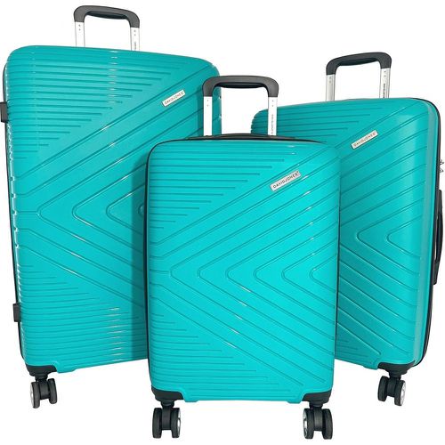 Lot 3 valises rigides dont 1 valise cabine tsa p abs - DAVID JONES - Modalova