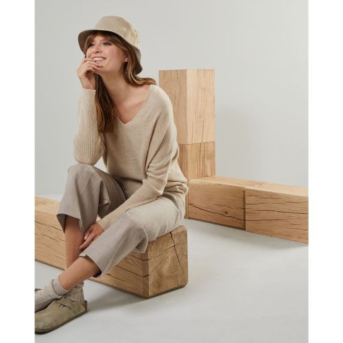 Pull col V oversize - RODIER - Modalova