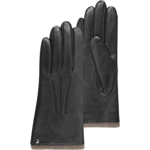 Gants gants cuir doublés cachemire - Isotoner - Modalova