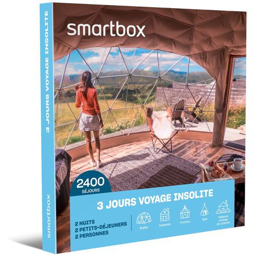 Jours voyage insolite - Coffret Cadeau Séjour - SMARTBOX - Modalova