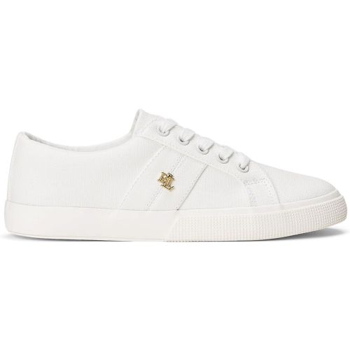 Baskets à lacets en toile JANSON II - Lauren Ralph Lauren - Modalova
