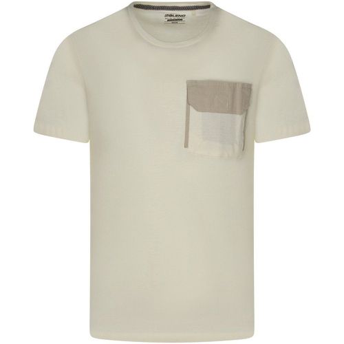 T-shirt coton col rond - Blend - Modalova
