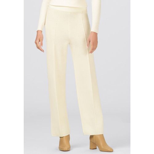 Pantalon en pure laine mérinos - HALLHUBER - Modalova