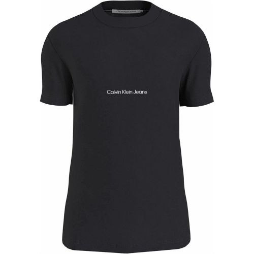 T-shirt coton biologique col rond - Calvin Klein - Modalova