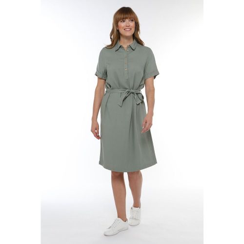 Robe col chemisier viscose B.SOLFIN - Fabriqué en France - 100% VISCOSE / - B. SOLFIN - Modalova