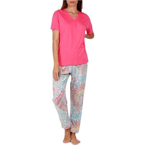 Pyjama pantalon t-shirt Colored Diamonds - ADMAS - Modalova