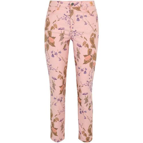 Pantalon slim à motif floral - CASSIS - Modalova