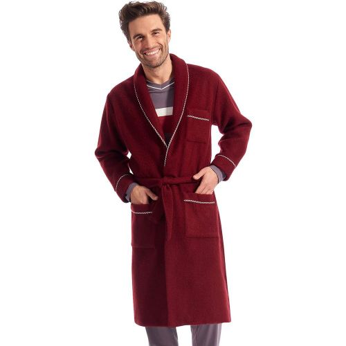 Robe de chambre maille courtelle - HONCELAC - Modalova