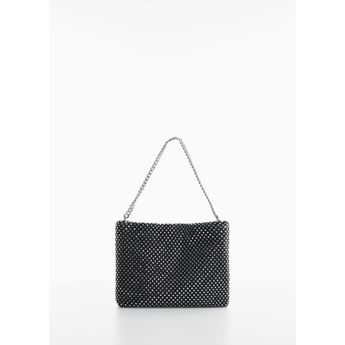 Sac cristaux strass - Mango - Modalova