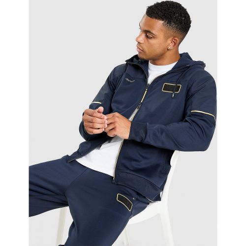 Sweat à capuche zippé VENTUS7 Natural - - EA7 Emporio Armani - Modalova