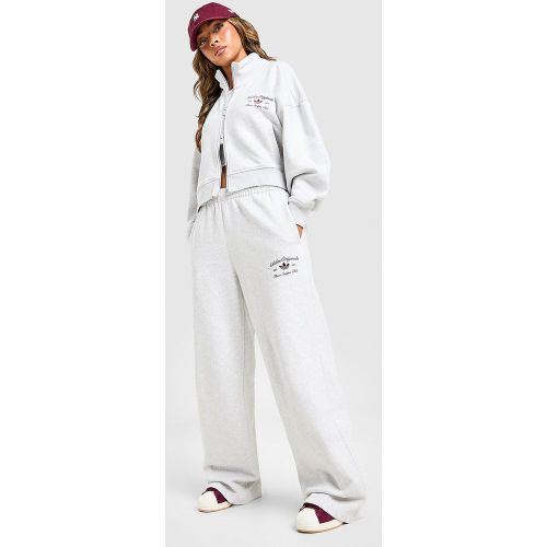 Profite d'un confort total avec le pantalon de jogging Club Wide adidas Originals.Molleton doux - 4068814323759 - Modalova