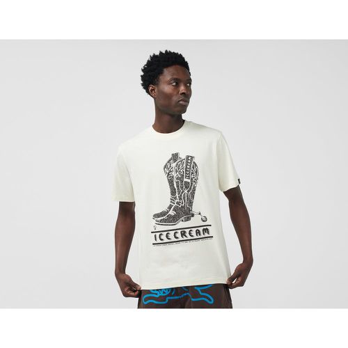 ICECREAM Boots T-Shirt, Ecru - ICECREAM - Modalova