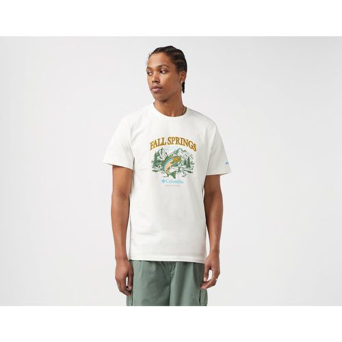 Columbia Fisher T-Shirt, White - Columbia - Modalova