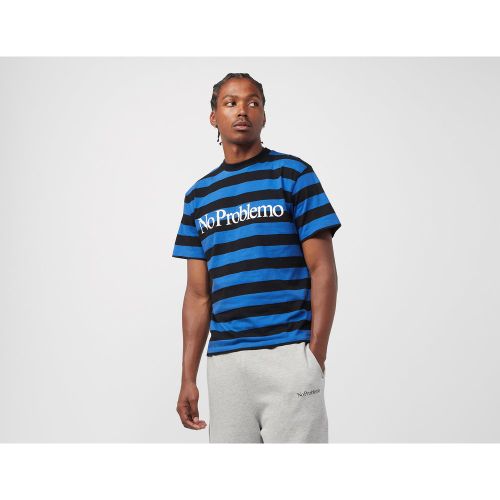 No Problemo Stripe T-Shirt, Blue - No Problemo - Modalova