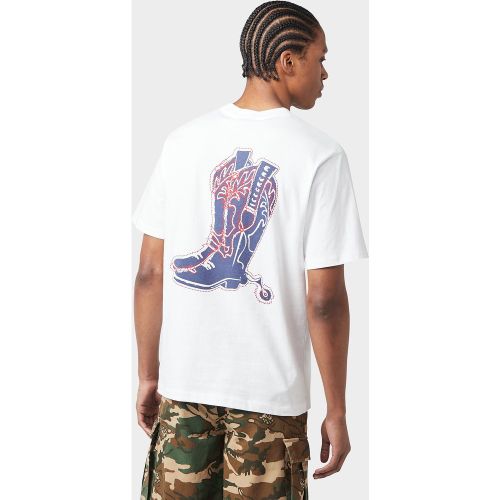 ICECREAM Cowboy Boot T-Shirt, White - ICECREAM - Modalova