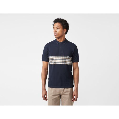 Active Club Check Insert Polo - Aquascutum - Modalova