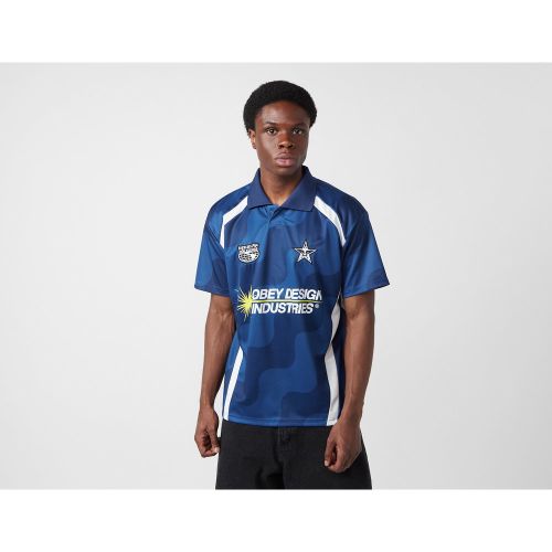 Obey Soccer Jersey, Blue - Obey - Modalova