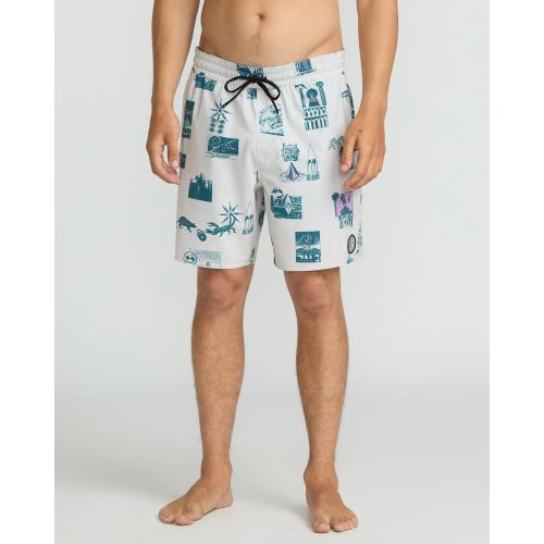 Boardshort Psyche Cotton Trunk 17" - Volcom - Modalova