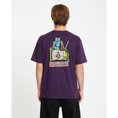 Volcom T-shirt Catv - Grape Royale - Volcom - Modalova