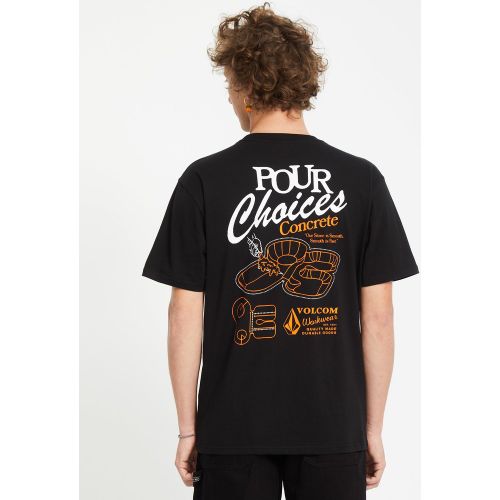 Volcom T-shirt Pour Choices - BLACK - Volcom - Modalova
