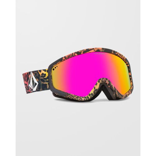 Masque de snow Attunga Acid Leopard (+écran bonus - Rose) - Volcom - Modalova