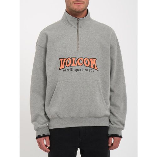 Volcom Sweat Varsity - Heather Grey - Volcom - Modalova
