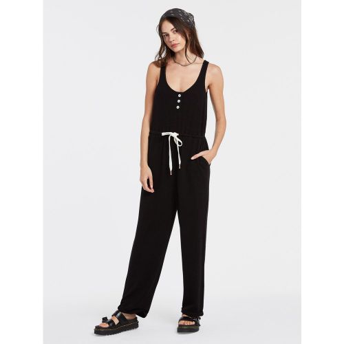 Volcom Salopette Lil Fleece - BLACK - Volcom - Modalova