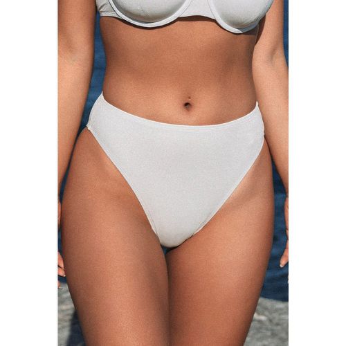 Bas de bikini taille haute nude - CUPSHE - Modalova