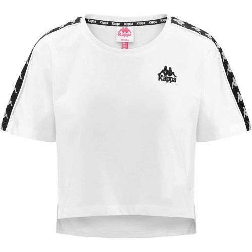 T-Shirt 222 Banda Apua Blanc Femme - Kappa - Modalova